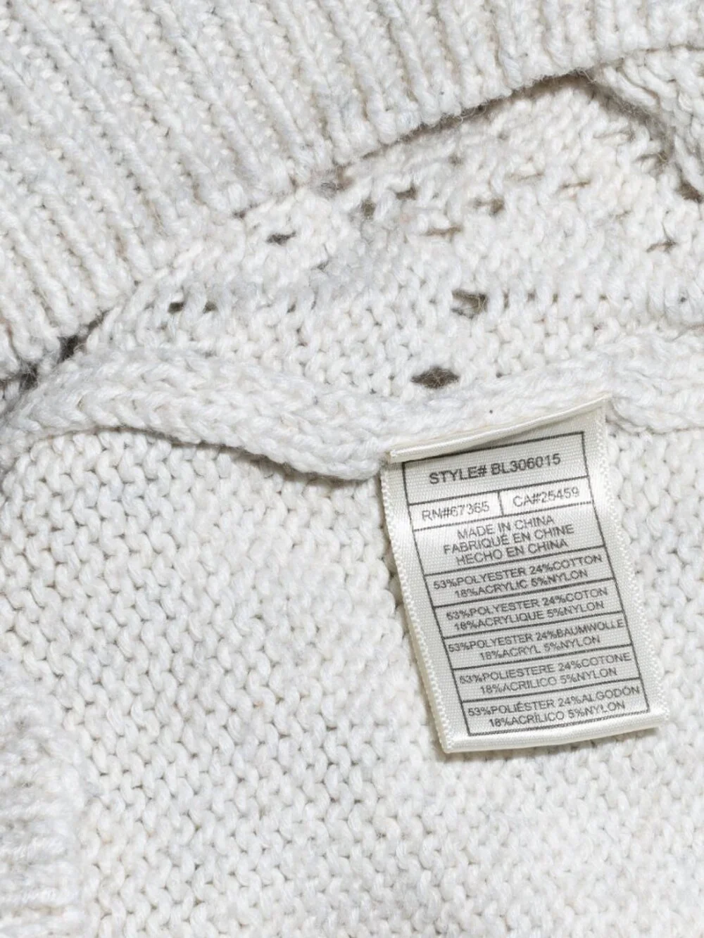 BB DAKOTA Steve Madden Come Here Soften Puff Sleeve Pointelle Knit Sweater